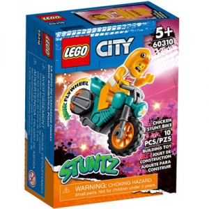 Lego City Chicken Stunt Bike